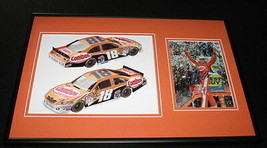 Kyle Busch Combos Signed Framed 12x18 Photo Display - £62.29 GBP