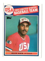 1985 Topps #398 Shane Mack - $3.00