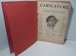 Antique Caricature The Wit and Humor of a Nation in Picture Song and Sto... - $40.50