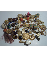Clip on Earrings Costume Jewelry Lot - $23.74