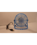 Desk Fan Blue Small USB - $11.71 CAD
