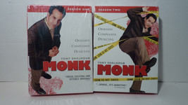 Monk: Season 1 &amp; 2 (2006) 8 Disk Set - £31.72 GBP