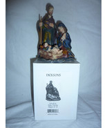 Dicksons HOLY FAMILY Jesus Mary &amp; Joseph NEW in Box. 6&quot; Resin CH-874 - $37.66 CAD