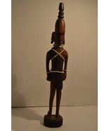 Tribal Hand Carved/ Made Doll Pooka Shells FREE SHIPPING - $23.70