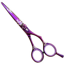 washi 9f09 purple lilac shear Japan steel best professional hairdressing... - £204.79 GBP