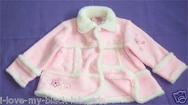 Girls Jacket Cradle Togs Pink Fleece ~ Size 18 months ~ Excellent Condition - $12.82