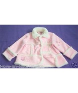 Girls Jacket Cradle Togs Pink Fleece ~ Size 18 months ~ Excellent Condition - $12.82
