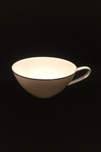 Noritake Colony pattern 5932 tea cup - Vintage 50s flat cup with platinum trim