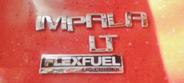 2006-2013 CHEVY IMPALA LT flex fuel REAR TRUNK EMBLEM LETTERS LOGO BADGE... - £12.90 GBP