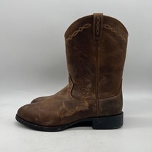 Ariat Heritage Roper 10002284 Mens Brown Pull On Western Boots Size 11.5 D - £85.68 GBP