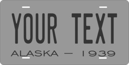 Alaska 1939 Personalized Tag Vehicle Car Auto License Plate - £13.16 GBP