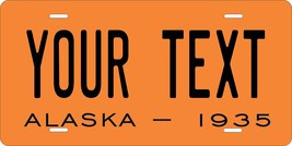 Alaska 1935 Personalized Tag Vehicle Car Auto License Plate - £13.24 GBP