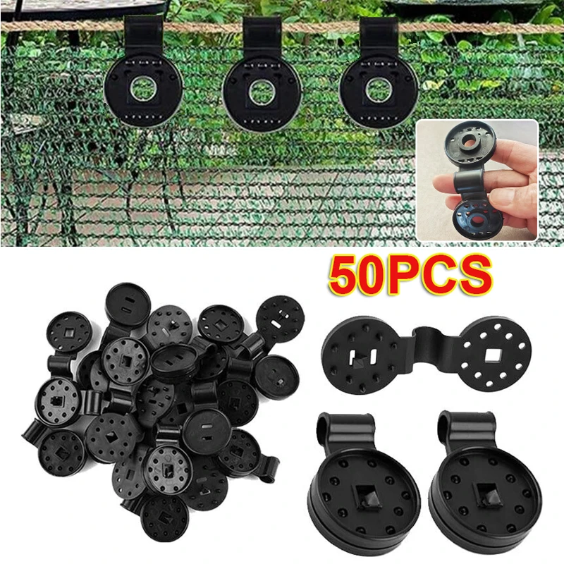 Shade Cloth Plastic Clips Tarp Clip Heavy Duty Lock Grip Net Fixing Clip Greenho - £18.68 GBP