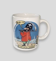 Blast It Captain Hook Golf Mug Coffee Cup - $15.00