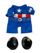 Build a Bear BABW Captain America Marvel Outfit Clothing Shoes - £15.46 GBP