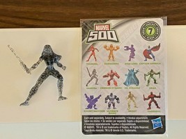 2016 Marvel 500 Series 7 GOTG Black Sparkle Translucent GAMORA 2&quot; Micro Figure - $10.04