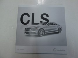 2015 Mercedes Benz Classe CLS Sales Brochure Manuel Usine OEM Concession... - £12.53 GBP