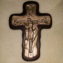 Wall Hanging cross Holy Spirit crucifix Trinity Father God and Son Jesus - £17.67 GBP