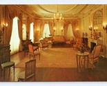 Louis XVI Dining Room Kansas City Museum Of History MO UNP Chrome Postca... - $4.90