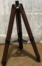 Vtg Wooden  Sliding Tripod for Telescope/ Camera ?   Extend To 49” H10mm - £137.08 GBP