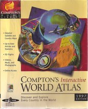 Compton&#39;s Interactive World Atlas: Discover and Explore Every Country in the Wor - £23.58 GBP
