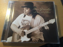 Tino Gonzales &quot;A Heart Full Of Blues&quot; cd MINT - £22.00 GBP