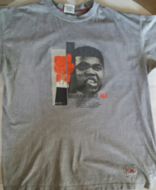 Muhammad Ali &quot;I&#39;m So Mean I Make Medicine Sick&#39; Fubu 09205 Gray Xl T Shirt - $15.95