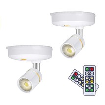 Spot Lights Battery Operated Picture Lights Mini Accent Lights Indoor Dimmable L - £29.87 GBP