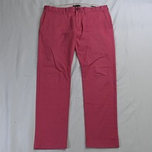 J.CREW 34 x 30 Pink Slim Fit Chino Pants - £19.76 GBP