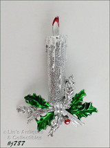 Signed Gerrys Christmas Decorated Candle Pin (#J787) - £9.57 GBP