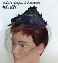 Vintage Beehive Style Hat by Miss Sally Victor (#HAT121) - £30.11 GBP