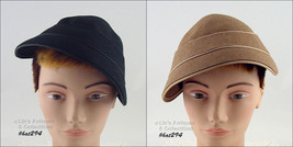 Choice of Black or Tan Color Vintage Hat by Wm. Silverman of New York  (... - £39.62 GBP