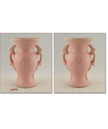 Vintage McCoy Pottery 9” Peach / Pink Color Vase (Inventory #3798) - £53.47 GBP