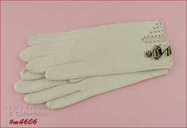 Vintage Crescendoe Ladies Gloves Mint in Package Size 6 1/2 (Inventory #... - £9.38 GBP