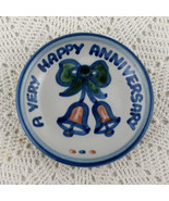 A Very Happy Anniversary Mini Plate by M.A. Hadley   (Inventory #E113) - £7.86 GBP