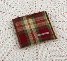 Longaberger Orchard Park Plaid Mirror Holder with Mirror (#E088) - $15.00