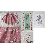 Vintage Poodle Apron and Two Poodle Kitchen Towels (Inventory #M1590) - £53.51 GBP
