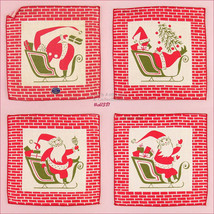 Set of 8 Tammis Keefe Christmas Cocktail Napkins Mint in Box (#CH1381) - £139.88 GBP