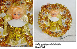 Vintage Golden Angel Holiday Christmas Light (#CH992) - $28.00