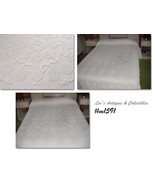 Vintage George Washington&#39;s Choice Chenille Bedspread by Bates (Inventor... - £97.63 GBP
