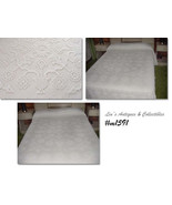 Vintage George Washington&#39;s Choice Chenille Bedspread by Bates (Inventor... - $125.00