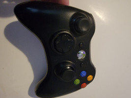 OEM Official Microsoft XBOX 360 Wireless Controller Black EUC - £18.40 GBP