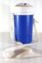 Vintage IGLOO. 1 QUART WATER JUG Cooler Thermos w/ Handle Strap Flip Spout - £7.64 GBP