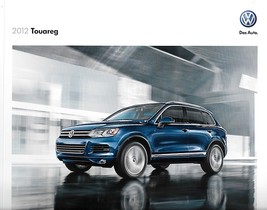 2012 Volkswagen Touareg Brochure Catalog Us 12 Vr6 Hybrid Tdi Executive Vw - £7.99 GBP