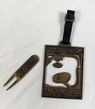 TPC Sawgrass Scottdale Home of the Players Metal Golf Bag Tag + Divot Tool - £38.84 GBP