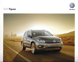 2012 Volkswagen TIGUAN sales brochure catalog US 12 SE SEL VW - $8.00