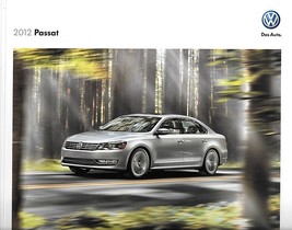 2012 Volkswagen PASSAT brochure catalog US 12 VW TDI V6 Premium - £6.39 GBP