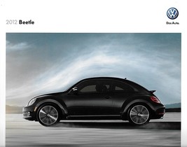 2012 Volkswagen BEETLE sales brochure catalog US 12 VW 2.5L Turbo - £6.25 GBP