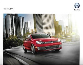 2012 Volkswagen GTI sales brochure catalog US 12 VW 2.0T Autobahn - £7.81 GBP