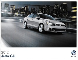 2012 Volkswagen JETTA GLI sales brochure catalog US 12 VW 2.0T Autobahn - £7.82 GBP
